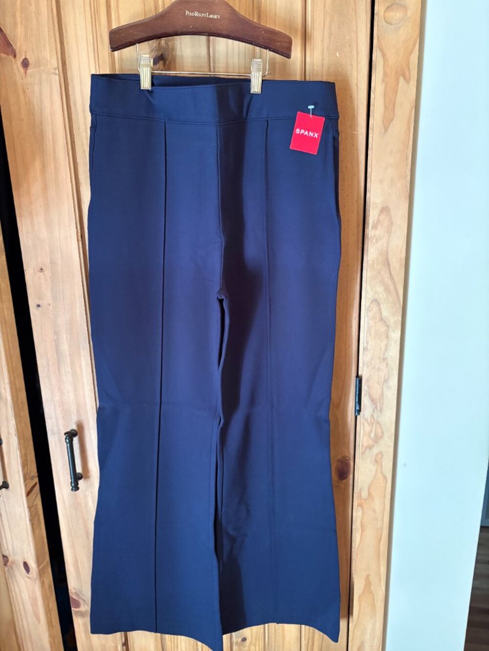SPANX Women's XL Perfect Pant Blue Flare